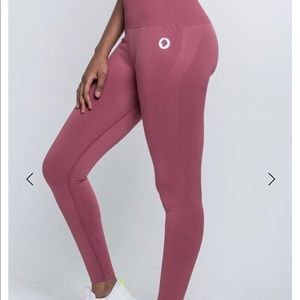 St Lyon Flex Seamless Leggings - Salmon